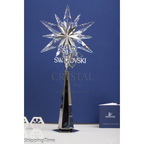 Klik Omhoog gaan Onderzoek het CrystalWebShop Buy SWAROVSKI Christmas Xmas Tree Topper Rockefelller Centre  Shining Star 843215 for only 1204 CrystalWebShop